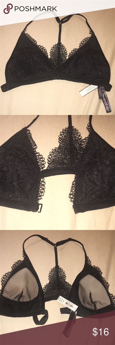 Victorias Secret Lace Racerback Bralette Racerback Bralette