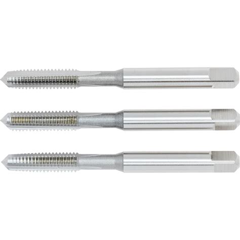 tap set    metric coarse high speed steel bright set