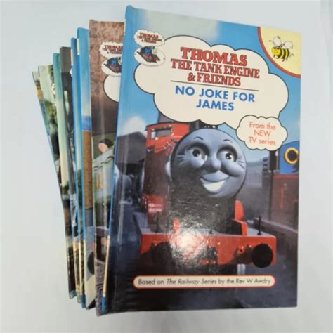 Thomas The Tank Engine Buzz Books 8 Book Bundle Set Hard Cover Vintage 1990s £20 52 Picclick Uk