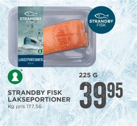 Strandby Fisk Lakseportioner Meny Alle Tilbudsavis