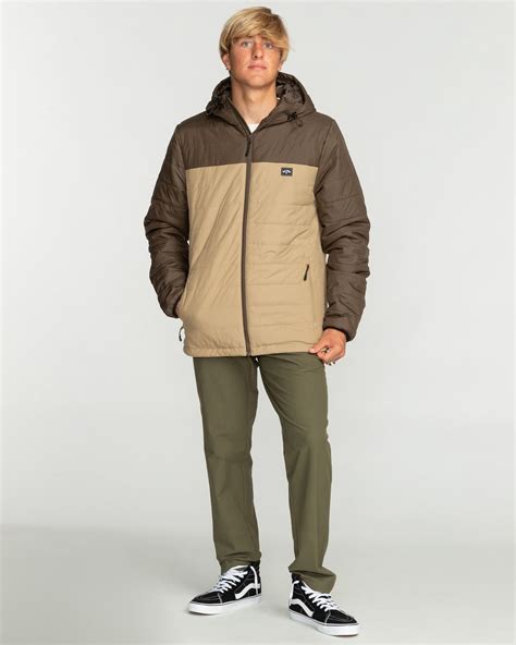 Купить мужская куртка Billabong Surf Check (EBYJK00115-DBR) в интернет ...