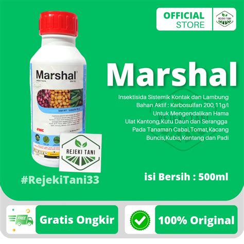 Jual Insektisida Marshal Ec Marsal Cair Ml Akarisida Racun