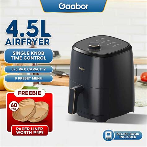 Gaabor Air Fryer L House Multi Functional Oil Free Healthy Cooking