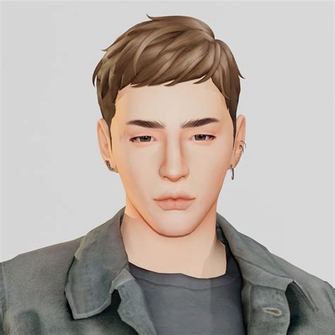 Oh That S Short Hair Set JohnnySims Sims 4 Hair Male Sims Hair