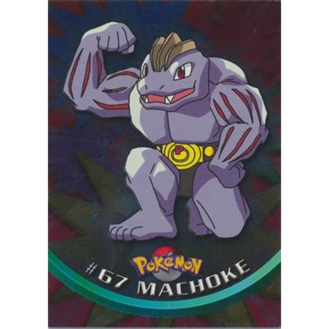 Machoke 67 Topps Foil English Near Mint TCGX