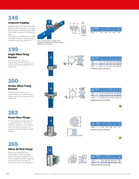 Kee Safety Inc Catalogs Kee Safety Components For Safety Barriers Solutions Arcat