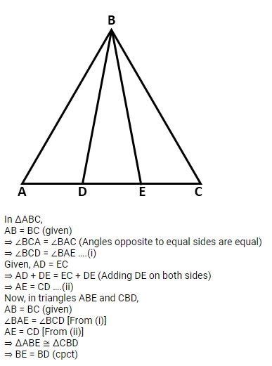 Isosceles Triangles Concise Class 9th Selina Icse Maths Icsehelp