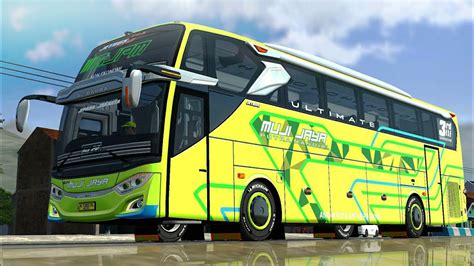 MOD BUSSID BUS MUJI JAYA FULL ACC YouTube