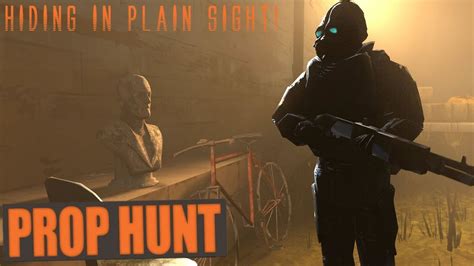 Hiding In Plain Sight Garry S Mod Prop Hunt Youtube