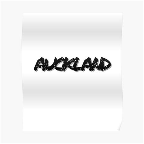 Auckland City Poster For Sale By Moveitloveit Redbubble