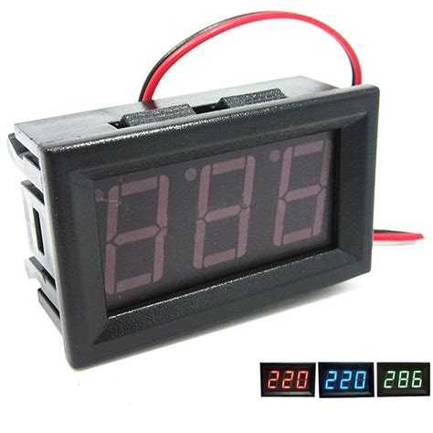 Dc V V Two Wire Dc Voltage Meter Ifuture Technology