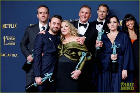 'Succession' Stars Reunite for Final Awards Show, Win Best Cast at SAG ...