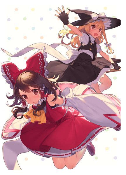 「例大祭」「よつば 例大祭g01b」のイラスト Pixiv 東方project 博麗霊夢 Anime Chibi Anime