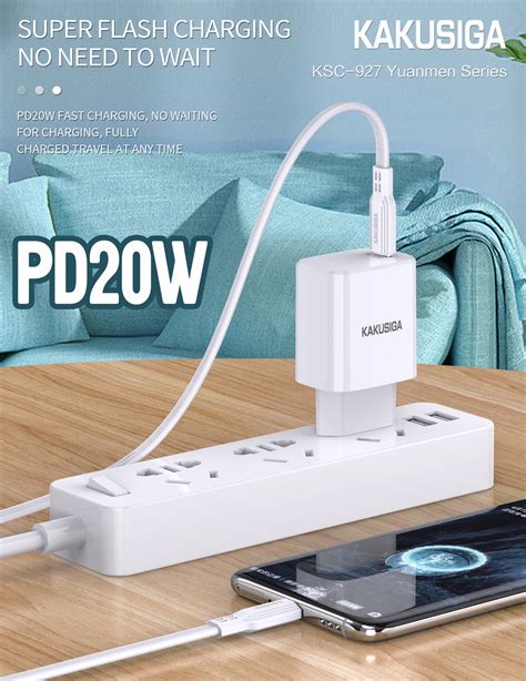 Yuanmen Series Single Port Smart Charger Set European Standa KAKUSIGA