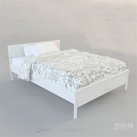 Modern Single Bed 3d Model Free Download Model Id 471544198 1miba