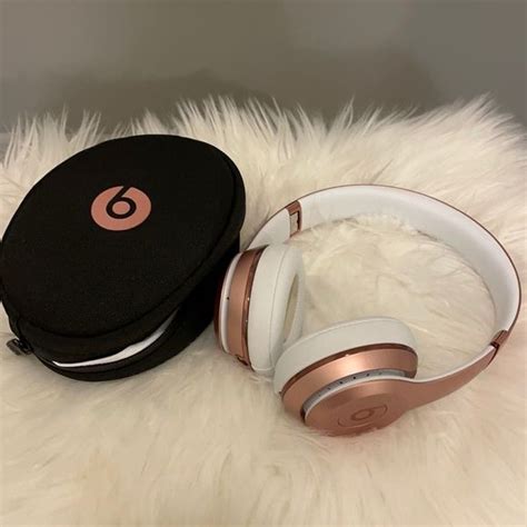 Beats by Dre. Rose gold. Solo3 wireless headphones | Beats by dre ...