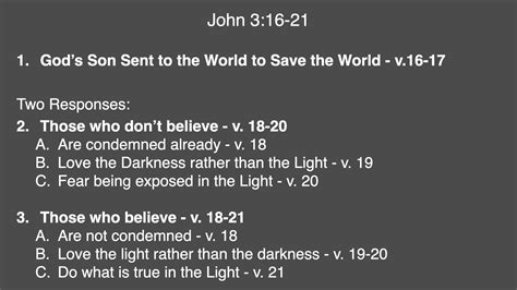 Embracing the Light - John 3:16-21 — Trinity Church