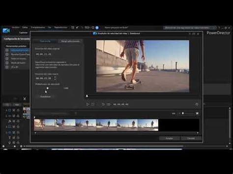 Acelerar Y Ralentizar V Deo Power Director Youtube