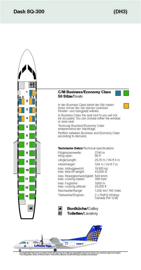 LUFTHANSA GERMAN Airlines Aircraft Seatmaps Airline Seating Maps And