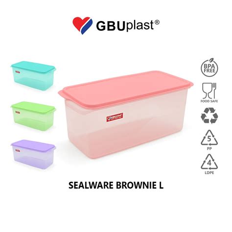 Jual Toples Plastik Ml Brownie Sealware M L Gbu Plast