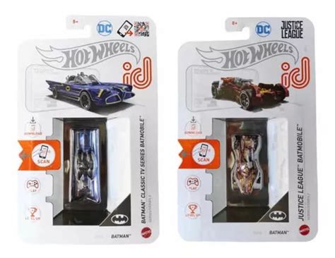Hot Wheels Id Batmovile Classic Te Series Y Justice League Env O Gratis