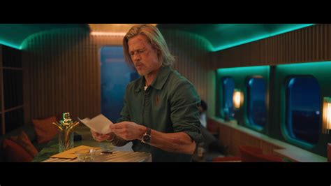 Breitling Men S Watch Of Brad Pitt As Ladybug In Bullet Train