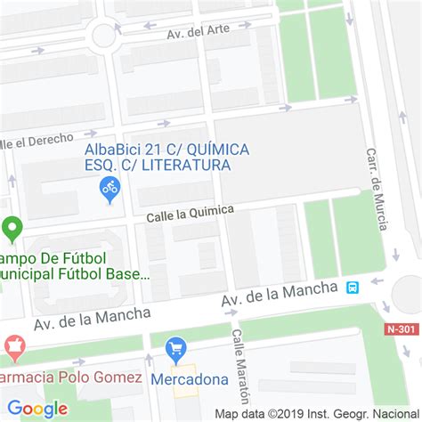 C Digo Postal Calle Quimica De La En Albacete Codigopostalde Es