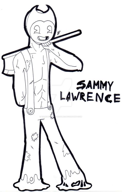 Sammy Lawrence Bendy Pages Coloring Pages