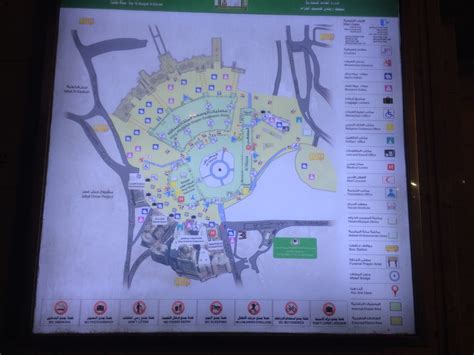 Navigate Thru Masjidil Haram Map Of Masjidil Haram