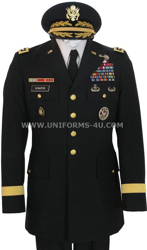 US ARMY GENERAL MALE BLUE ARMY SERVICE UNIFORM - ASU