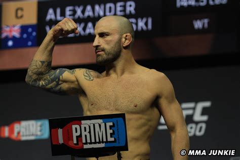 Alexander Volkanovski Ufc 290 Ceremonial Weigh Ins 3 Mma Junkie