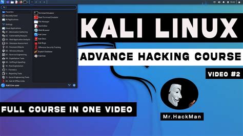 Kali Linux Full Hacking Course Kali Linux Advance Course Kali Linux