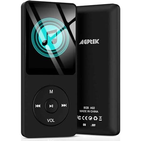 Agptek A Gb Mp Player Hours Playback Lossless Sound Music