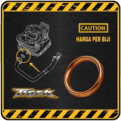 Jual Gasket Pack Packing Knalpot Cb Gl Pro Gl Max Megapro Tiger Force