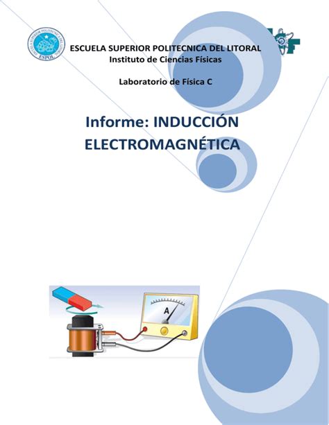 Informe INDUCCIÓN ELECTROMAGNÉTICA