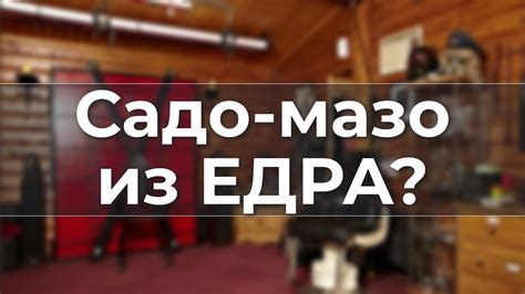 Садo мазo из ЕДРА - YouTube
