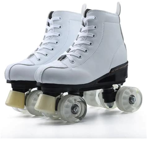 Skates adult double row skates children's four wheel skates shoes for men and women outdoor ...