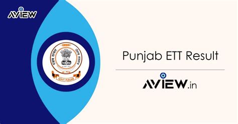 Punjab ETT Result 2023 Cut Off Marks Merit List