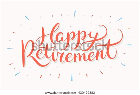 Happy Retirement Banner Stock Vector (Royalty Free) 430499383