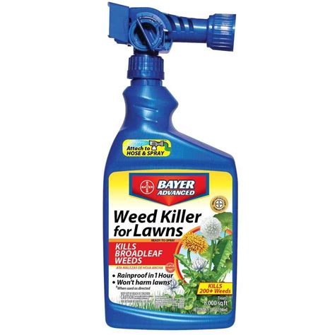 Bayer Advanced Oz Ready To Spray Weed Killer For Lawns The