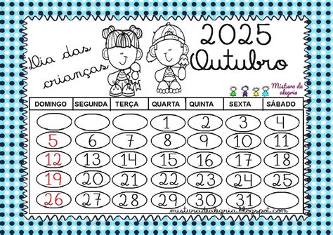 Calendario Para Colorir 2025 - CALENDÁRIO DE 2025 PARA COLORIR - Mistura de Alegria