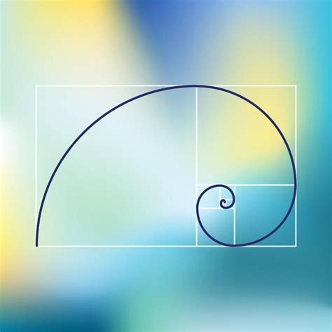 Propor O Perfeita Espiral Dourada Sequ Ncia De Fibonacci Fundo