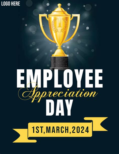 Employee Appreciation Day Poster Template Postermywall