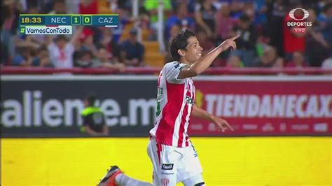 Gol Mat As Fern Ndez Necaxa Vs Cruz Azul Tudn M S Deportes Tudn