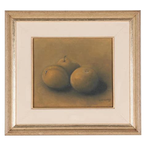 Still Life Oil Painting of Fruit, 1996 | EBTH