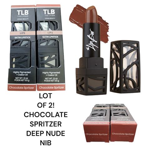 The Lip Bar Makeup Lot Of The Lip Bar Lipstick Chocolate Spritzer Deep Nude Poshmark