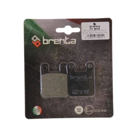 Brenta Brake Pads Organic Front For Scorpa Ty S F Trial