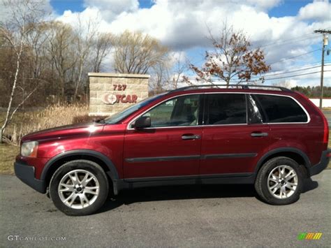 2004 Ruby Red Metallic Volvo Xc90 T6 Awd 79200396 Photo 7 Gtcarlot