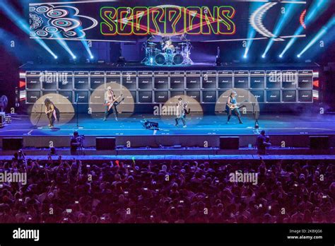 German Rock Band Scorpions Play On The Stage During The 10th Pentaport