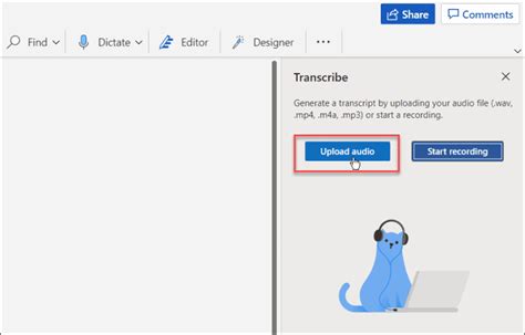 How To Transcribe An Audio File In Microsoft Word